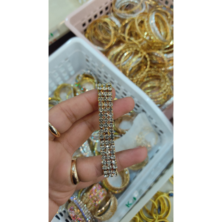 دستبند تنیسی دخترانه در سه طرح